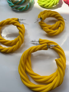Yellow Swirls